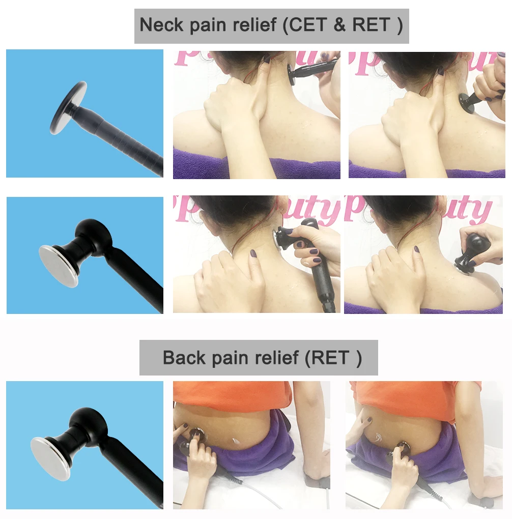 RET RF CET диатермический аппарат физиотерапия tecar/tecar терапия physio