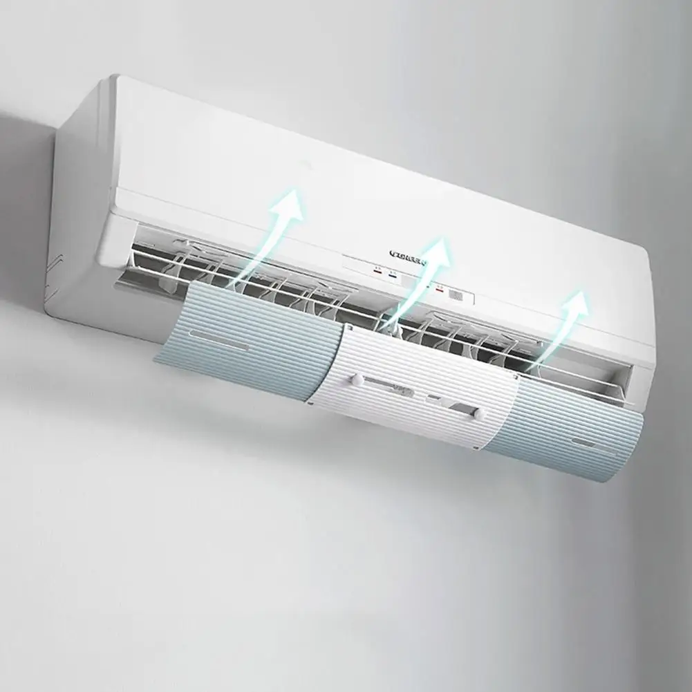 air conditioner hanging wind outlet shutter deflector baffle blowing shield direct blow retractable anti windshield prevent month bedroom covers