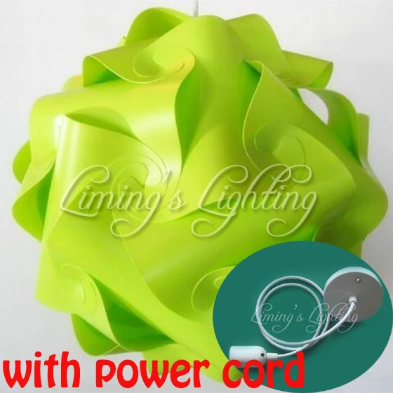 Зеленый с шнуром питания 25 см/30 см/40 см современные DIY элементы IQ Jigsaw Puzzle ZE