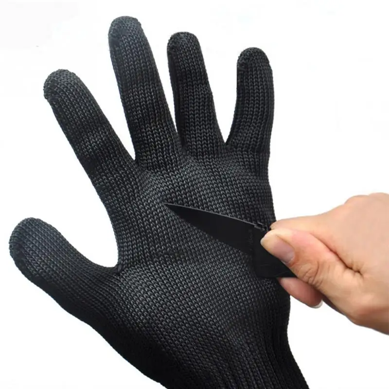 Черные противоскользящие уличные армейские перчатки, мужские перчатки на полный палец, военные армейские полицейские защитные перчатки, дышащие перчатки