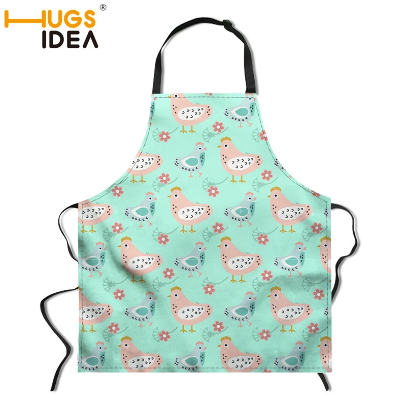 FORUDESIGNS Chicken Aprons for Woman Adjustable Kitchen Apron For Cooking Baking Restaurant Children Aprons for Cooking Play - Цвет: L4638R