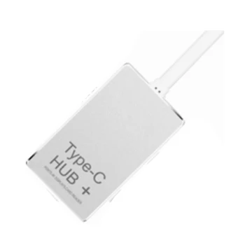 

1 pcs light tone type TYPE-C HUB + charge high speed 3.0 card reader 4k hdmi aluminum alloy usb-c converter