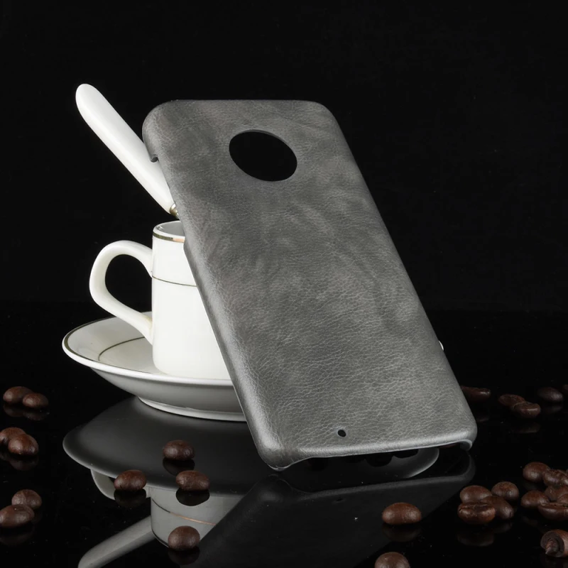 MOTO G6 G6Plus Litchi pattern PU leather+PC hard case_92