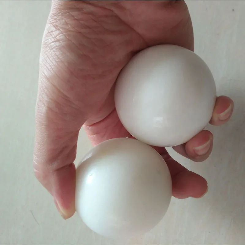 Crossfit Massage Ball Handball White Marble 42mm Trigger Point Relaxation Self Massage Hand Training