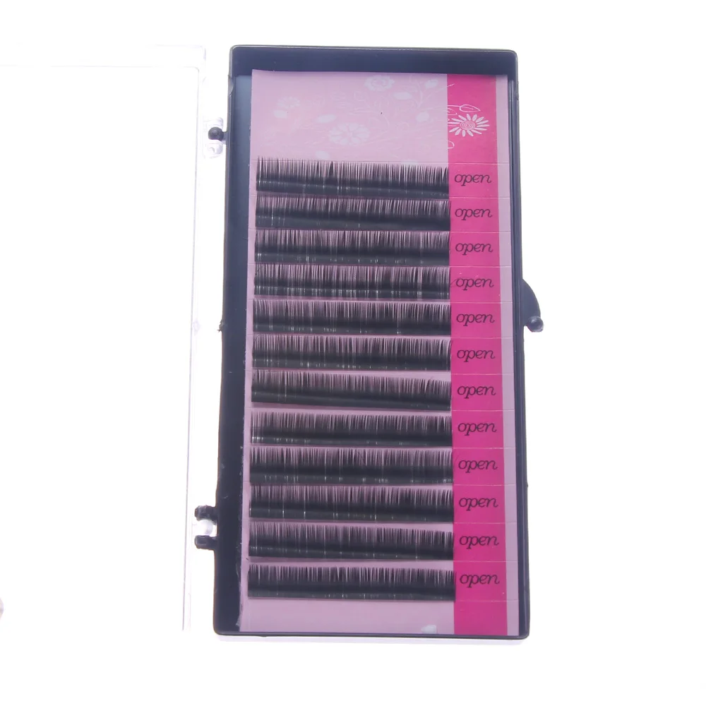 

8/10/12/14 mm Long Single Wave Eyelashes Women Natural Encryption Crisscross Eyelashes For Extension Make Up Tools Accessories
