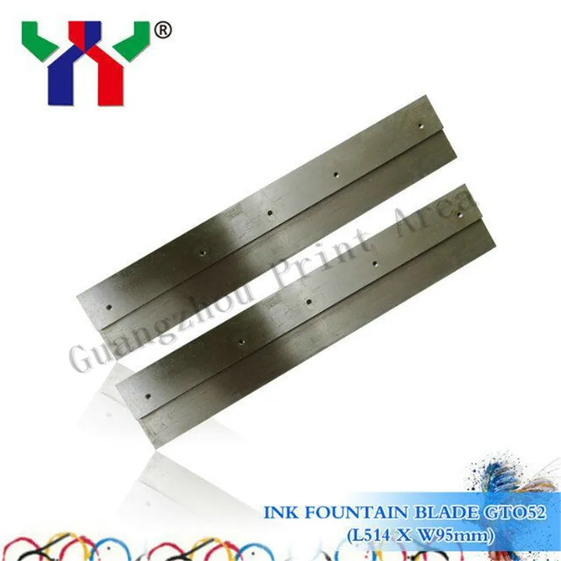 

Ink Fountain Blade for GTO 52 offset printing machine,514*95 mm