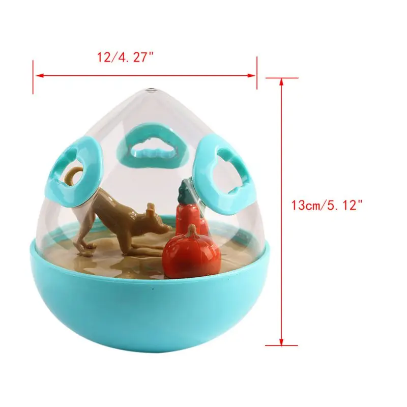 Pet Dogs Ball Toys Feeders Balls Food Dispenser Toy Shaking Pet