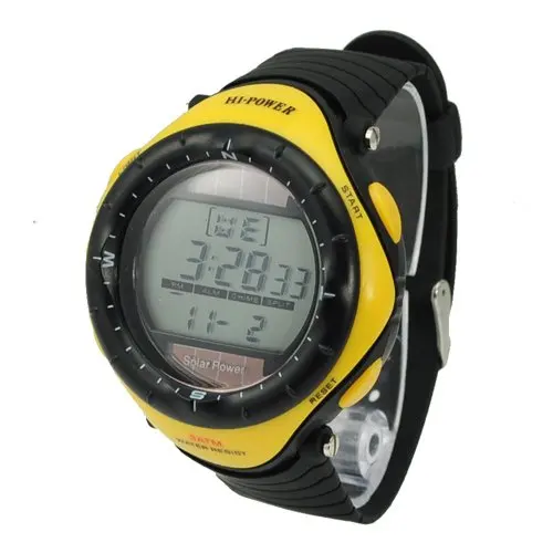 solar powered sports watch