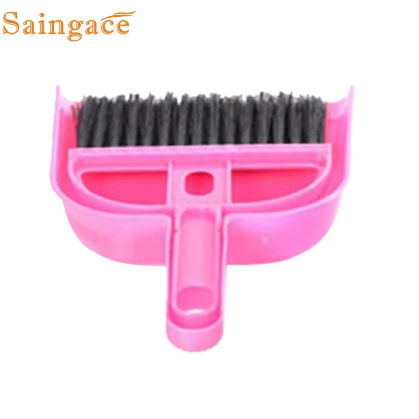 Mini escritorio barrido Limpieza Cepillos pequeño conjunto recogedor escoba de limpieza para la cocina del coche estufa de gas #6