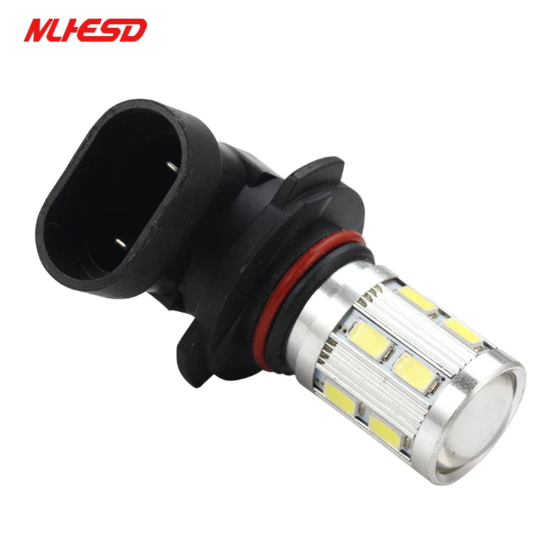 2X HB4 9005 9006 12SMD 5630 Cree чип с объективом супер белый светодиодный лампы 6000K 12V 15W