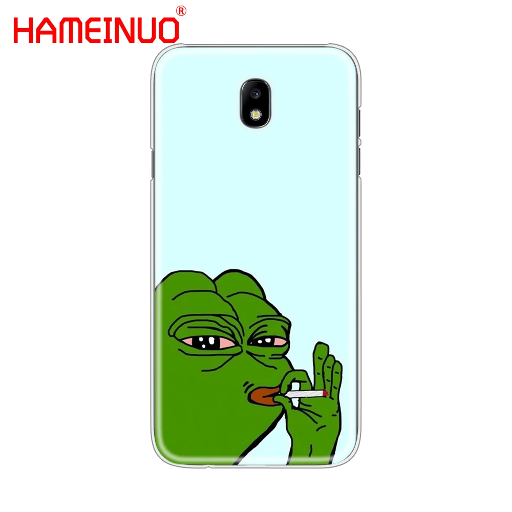 HAMEINUO Забавный чехол для телефона с милым рисунком лягушки Samsung Galaxy J3 J5 J7 2017 J527 J727