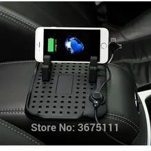 Многофункциональный автомобиль навигации мобильный телефон Anti-коврик USB Зарядное устройство для saab 9-3 9- 5 93 95 900 9000