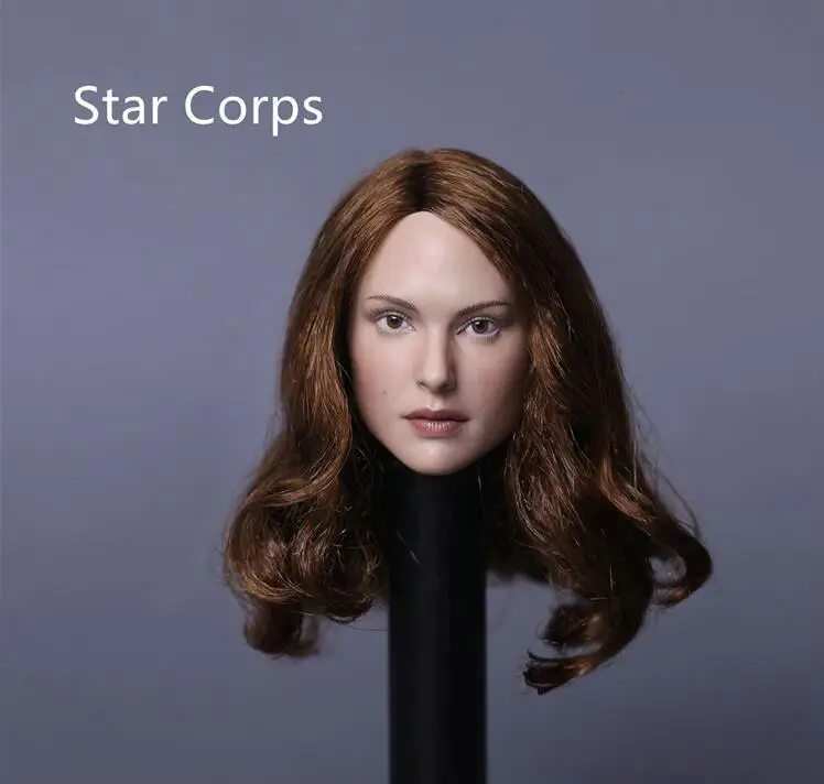 Пользовательские Натали Портман 1/6 Глава Sculpt для Hottoys Phicen женский Средства ухода