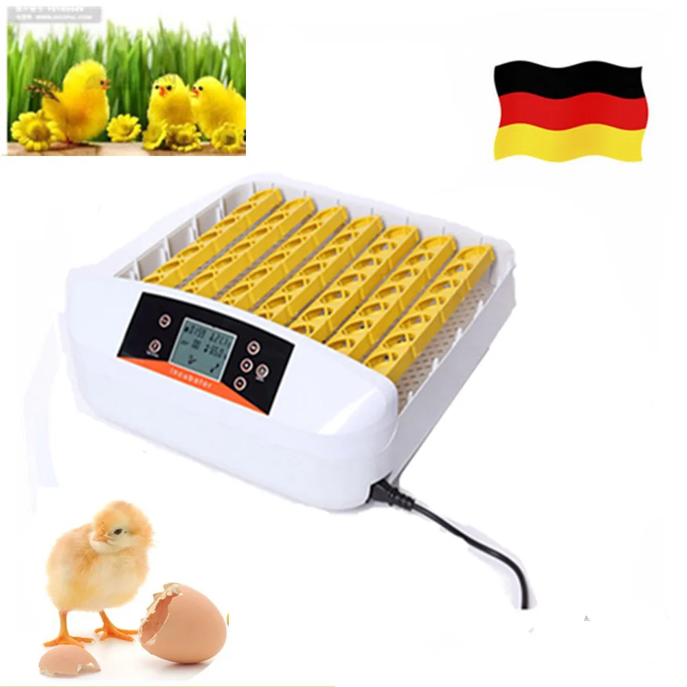 Hot Sale 56 eggs incubator automatic eggs turning system chicken tray