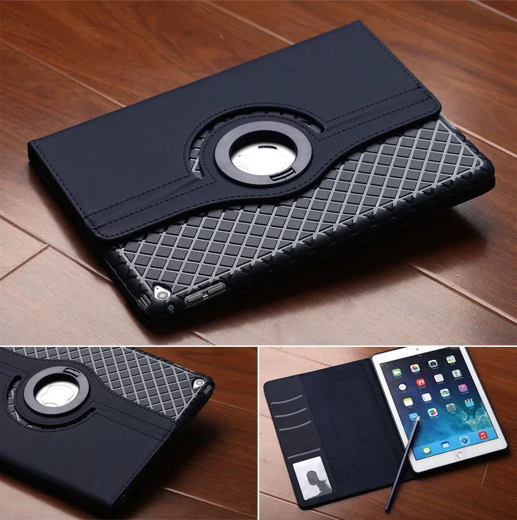 

multi-function Deluxe Stand PU Leather Case For iPad mini 4 Retina Silicone Back Cover for Apple iPad Mini4 Full Protect