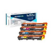 LCL TN225 TN221 TN245 TN241 TN-296 T-N291 (4-Pack KCMY) Toner Cartridge Kompatibel für Brother HL-3140 CW/3150CDW/CDN/