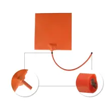 310 мм* 310 мм 220 в 750 Вт Нагревательный грелку кровать/коврик с клейкой лентой 3M и 100k NTC 1000 мм одножильный провод