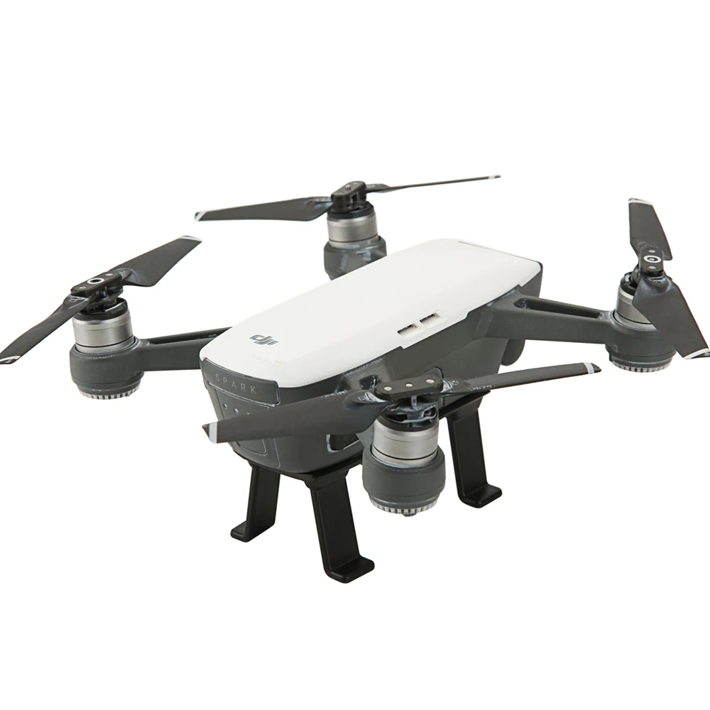 6 комплектов аксессуаров для Dji Spark бленда солнцезащитный козырек, шасси, карданный предохранитель, силикагель защита двигателя, джойстик