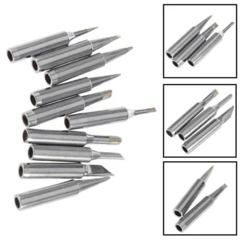 

10pcs/Set Soldering Iron Tips 900M-T-2C Lead-free For Quick Rework Station
