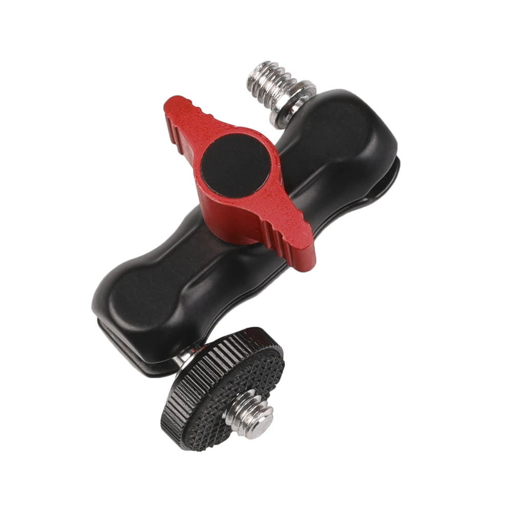 Double Ballhead With Shoe Mount