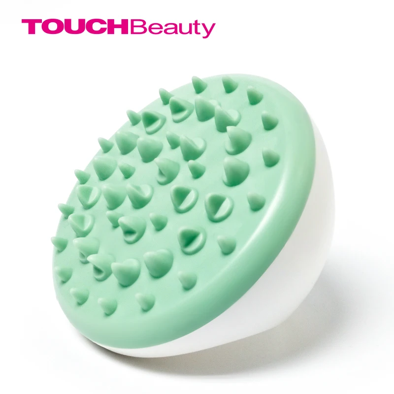 Массажер для тела и целлюлита TOUCHBeauty зеленая Массажная щетка мягкая перчатка