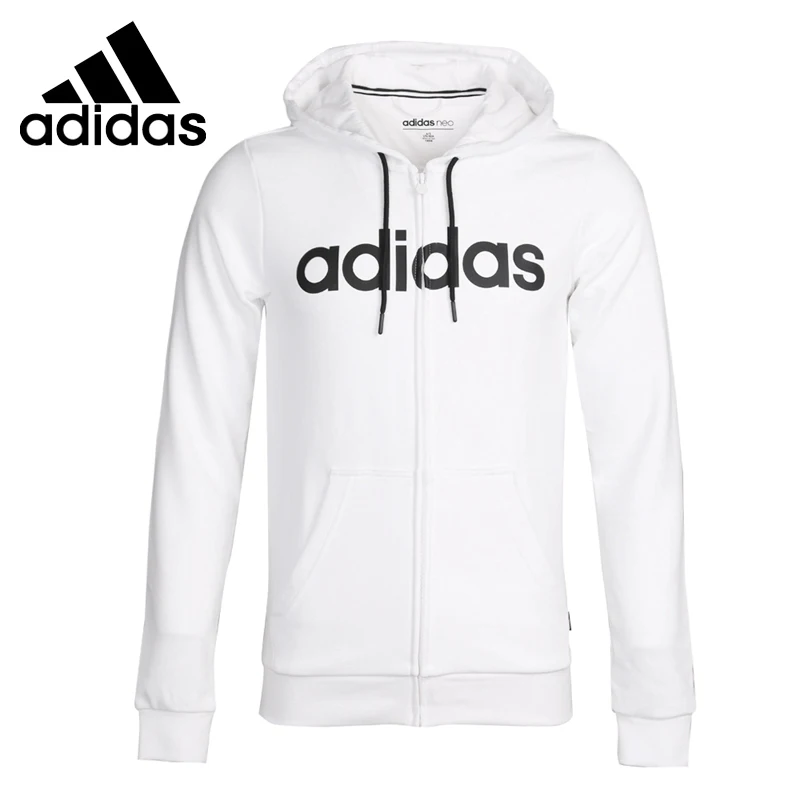 Мужская спортивная куртка Adidas Neo Label M CE на молнии с капюшоном оригинал | Спорт и