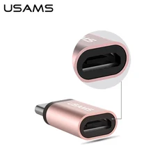 Фотография USAMS OTG Adapter for Micro to type c Data Sync Cable Micro Cable to type-c Charging for huawei xiaomi samsung oneplus LG