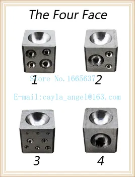 

Goldsmith Tools Size 70mm Large Square Dapping Block with different size of the hemispheres