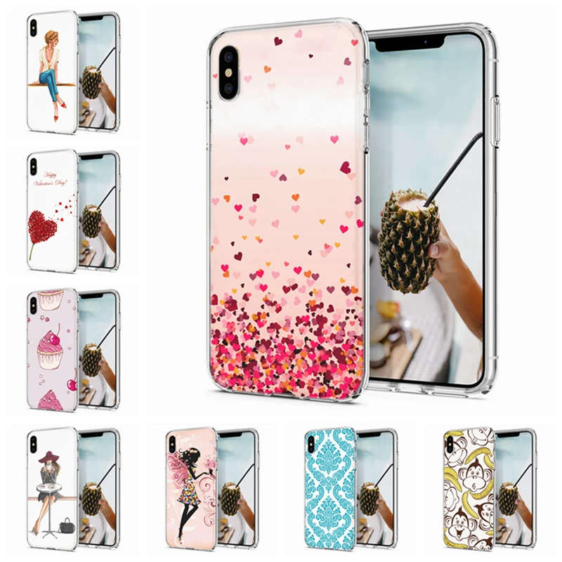 Soft Phone Case For iPhone X XS XR Case Covers TPU