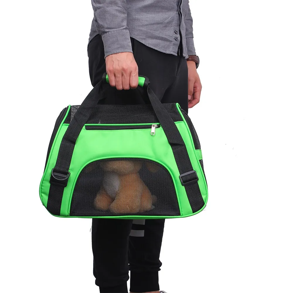 Сумка для переноски собак на открытом воздухе, сумка для домашних животных, новая сумка на одно плечо, портативный рюкзак для путешествий, сетчатый рюкзак переноска для собак переноска для кошек