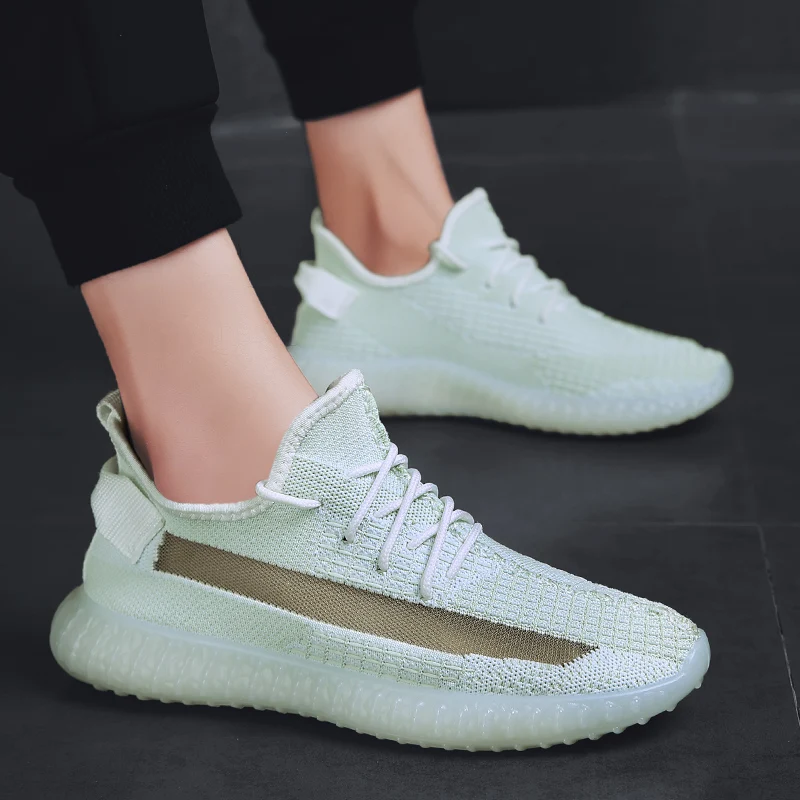 FLYKNIT 350V2 4D Мужская модная трендовая повседневная обувь для отдыха мужские