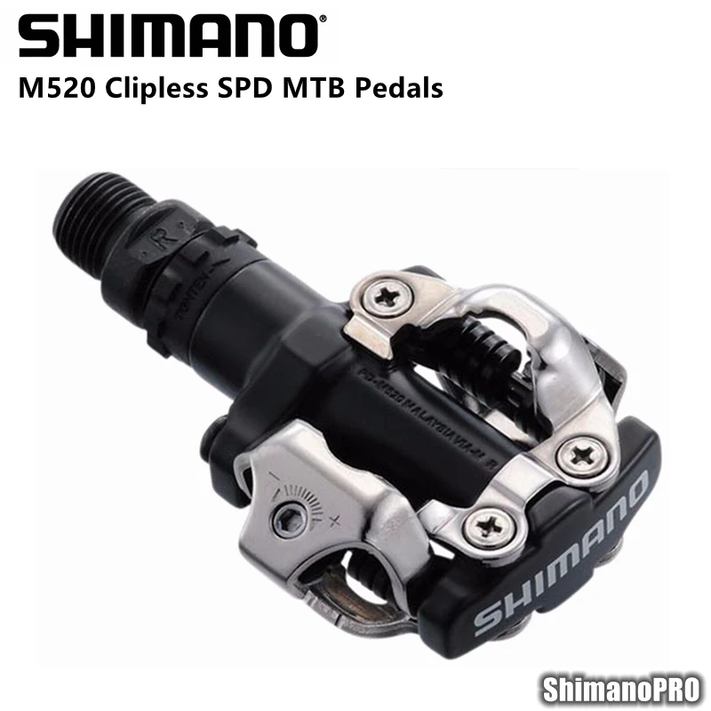 

Shimano M520 Clipless SPD MTB Pedals Pedal
