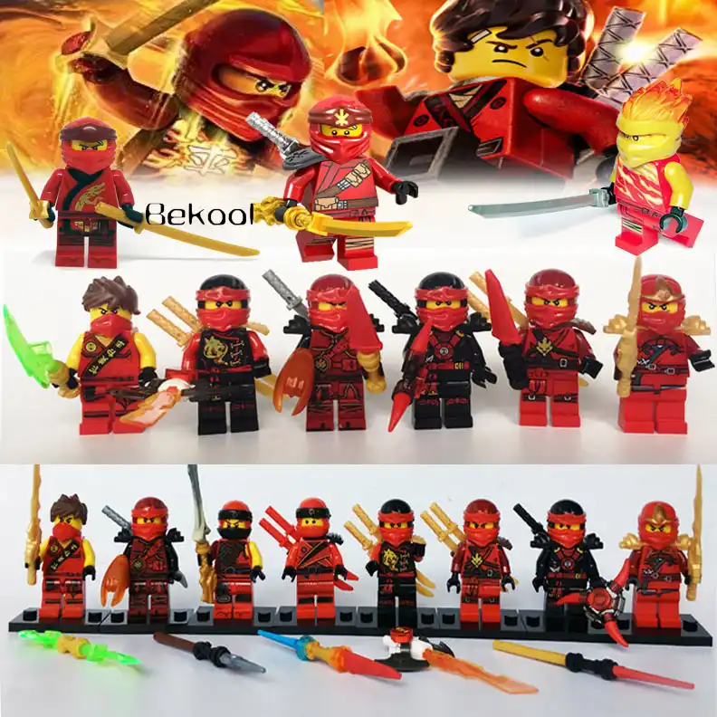 red ninja toy