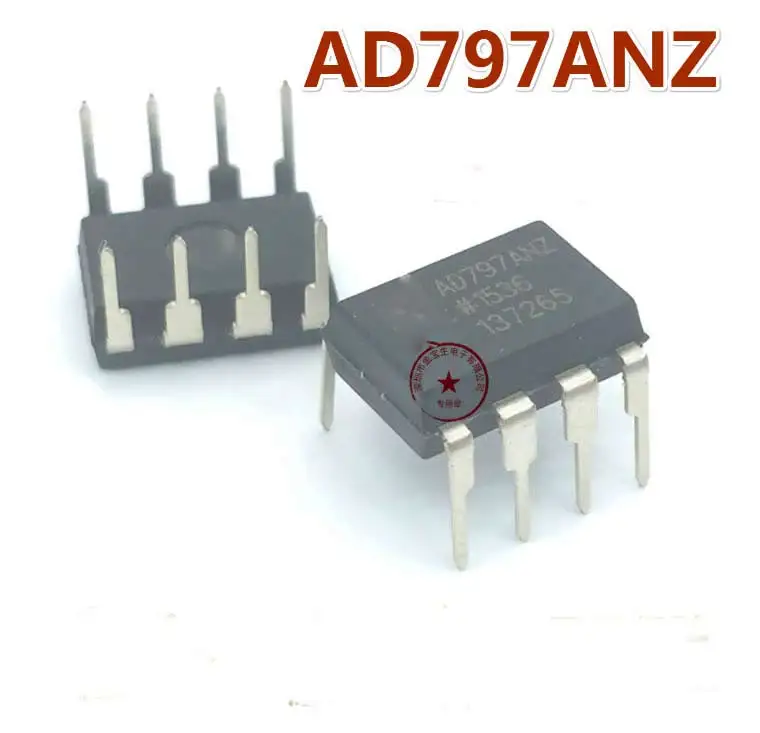 2 шт. оригинальный новый топ HiFi AD797ANZ AD797 ANZ DIP 8 Одиночный усилитель для ES9018 ES9028PRO