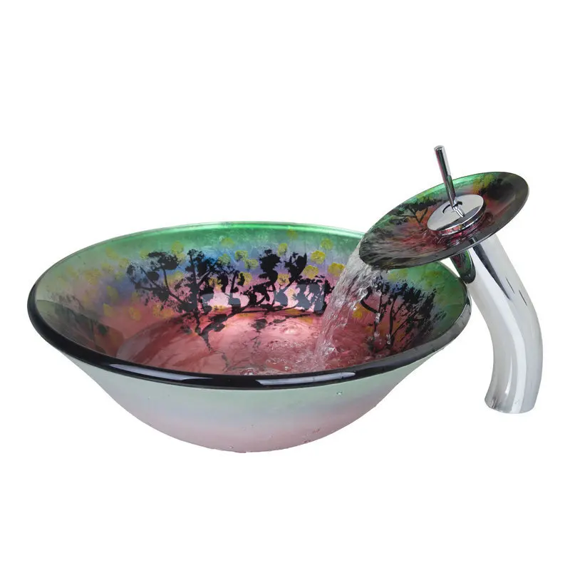 Online get cheap lavabo de cristal templado aliexpress.com ...