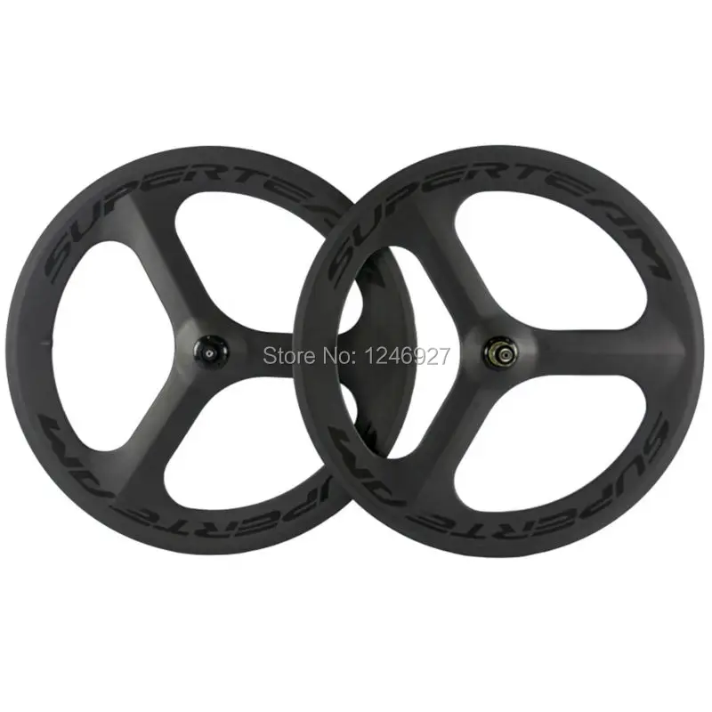 Clearance 2 Year Warranty Superteam Carbon Wheel 3 Spoke Wheel Matte Finish Glossy Letter Clincher Carbon Wheelset 70mm Tri Spoke 2 Clearance 2 Year Warranty Superteam Carbon Wheel 3 Spoke Wheel Matte Finish Glossy Letter Clincher Carbon Wheelset 70mm Tri Spoke 2