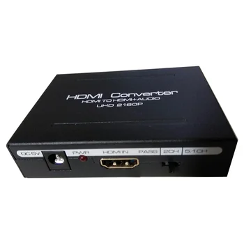 

2019 Hdmi 1.4 HDMI audio extractor + Optical TOSLINK SPDIF Audio Extractor Converter 4K2K HDMI to HDMI Audio UHD 2160P