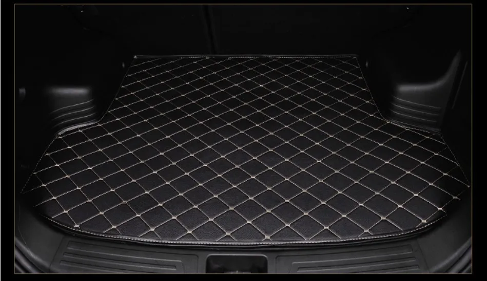 

Car Trunk Mats Boot Mat For LEXUS IS250 2011.2012.HIGH QUALITY Embroidery Style Soft Leather Mat.Free shipping