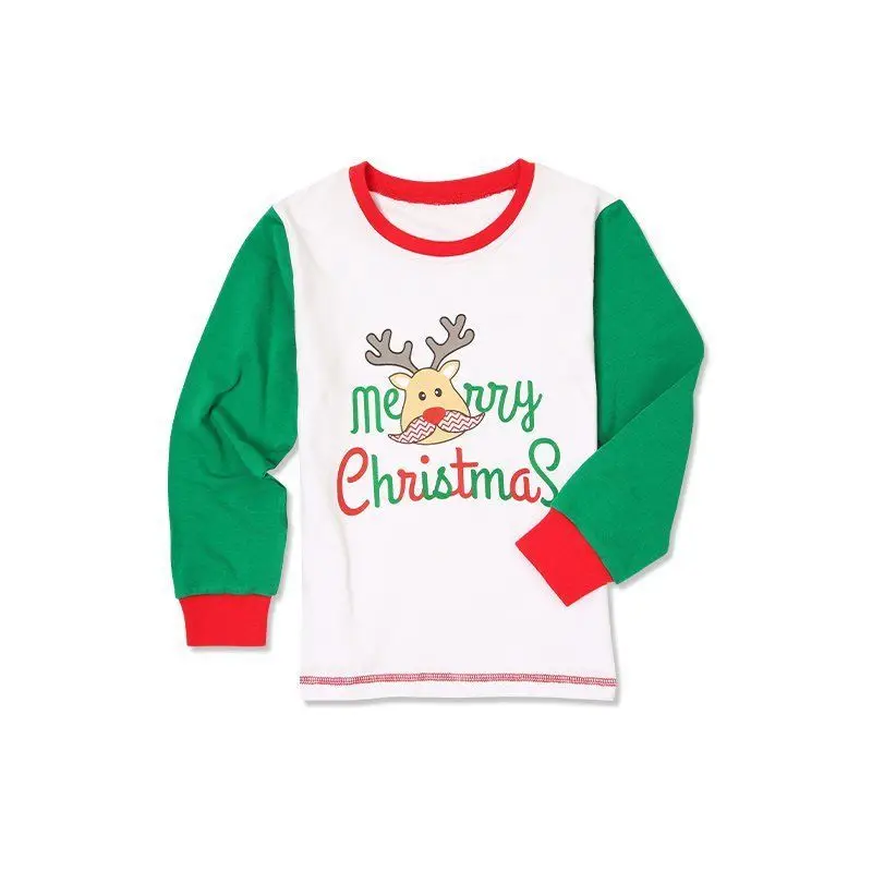 Family одинаковые комплекты для семьи рождественские пижамы комплекты пижам Рождественская одежда для сна для мамы, папы и детей осенне-зимняя одежда для младенцев