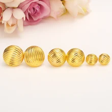 Bangrui серьги золотого цвета гвоздики для женщин и девочек ювелирные изделия Новинка T в эфиопском африканском стиле Американский Европейский серьги