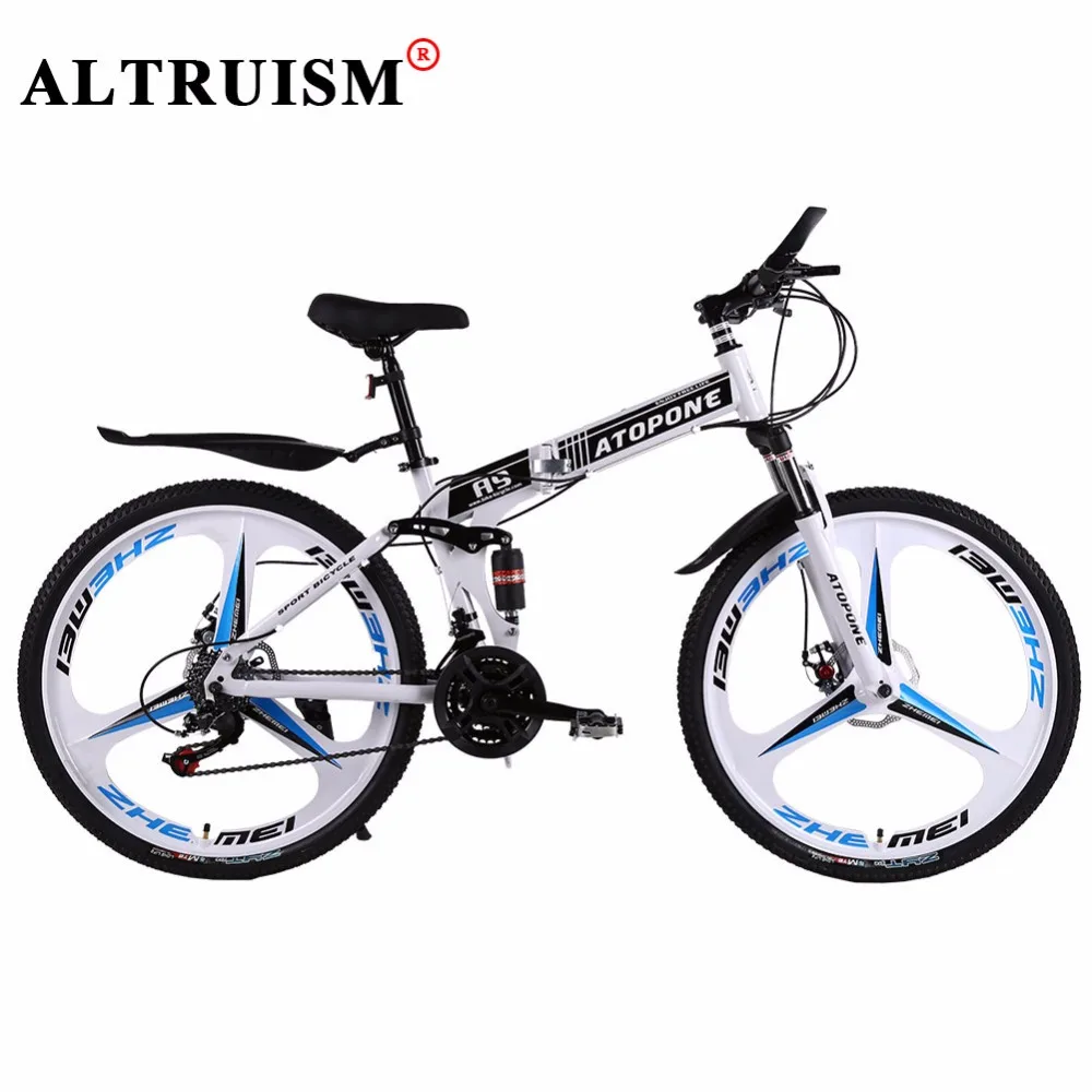 Altruism A9Pro Folding Bike 26 inch Steel Mountain Bicycle Complete 21