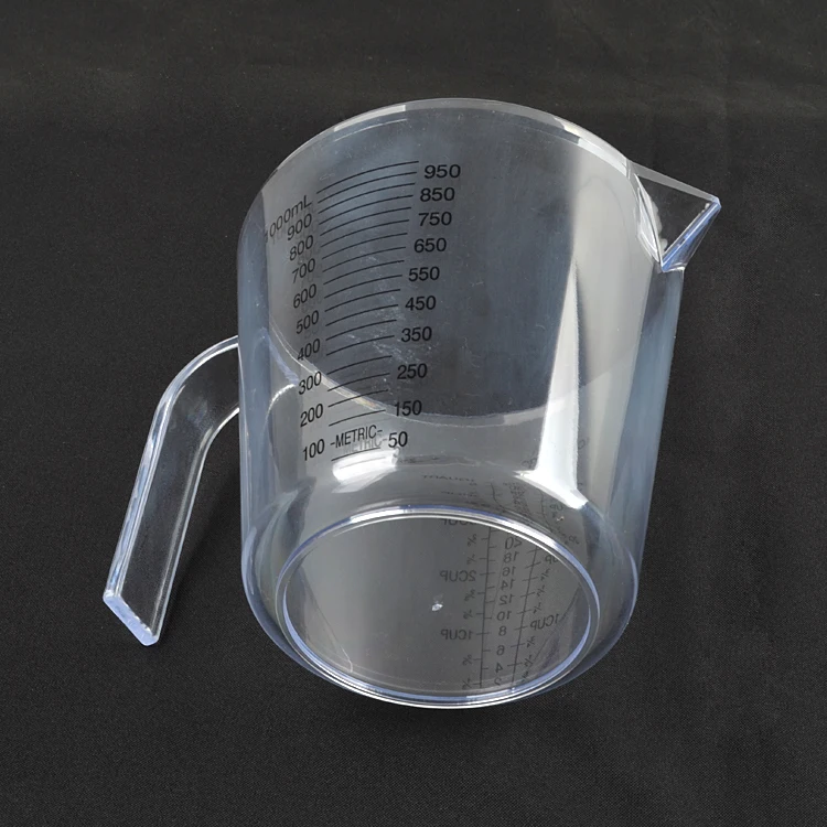 

BAKEST 1000ml Plastic Cooking Measuring Cup Cake Pastry Measuring Tools