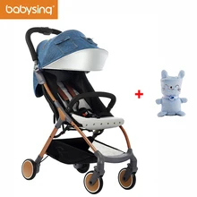 Babysing Léger Poussette 1 S Fois Portable Voyageant Poussette Peut Prendre à Avion & 3D Soft Design Couverture de Bébé