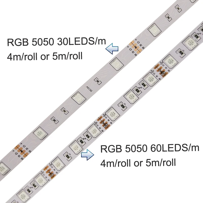 Фото Светодиодные ленты света RGB светодио дный лента Водонепроницаемый гибкая Светодиодные ленты света RGB светодио дный лента Водонепроницаемый гибкая