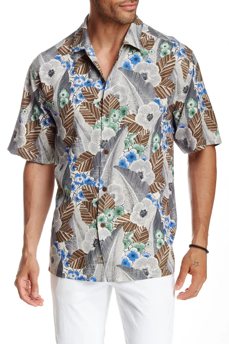 Aliexpress.com : Buy US Size Shirts Man Silk Men Fashions Hawaiian ...