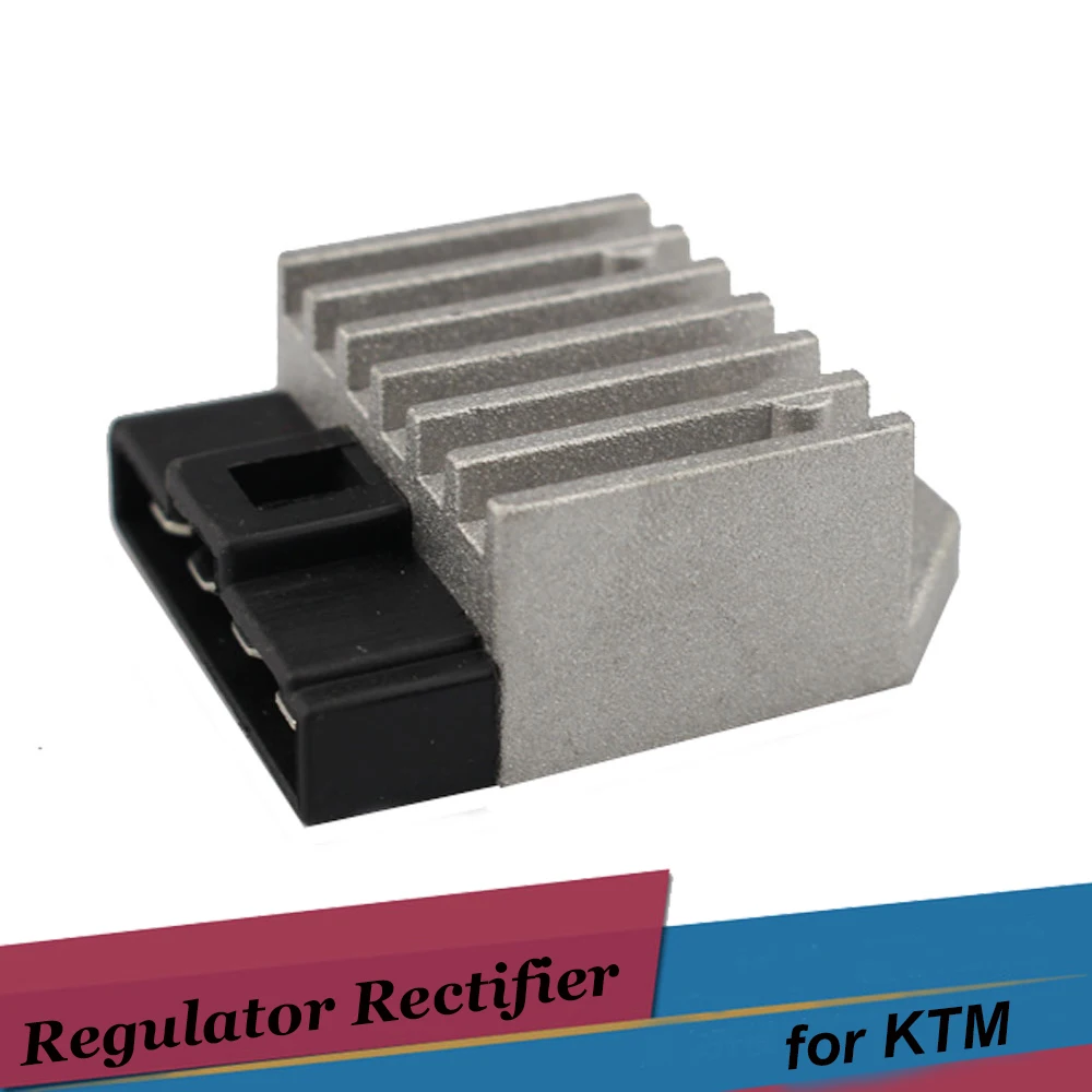 

12v Motorcycle Voltage Regulator Rectifier For KTM 125 200 250 300 380 400 450 520 525 EXC Go 50 Chrono 502 Kross 50 625 LC4