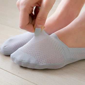 

1 Pair Fashion modis Women ladies socks Summer Invisible Socks femme Lace sheer socks fishnet Liner No Show Peds low cut socks