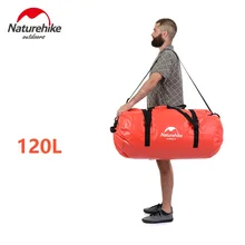 NatureHike Фабричный магазин водонепроницаемая сумка верблюжья сумка рюкзак для пляжа рафтинг дрейфующий плавательный водонепроницаемый мешок 40L-60L