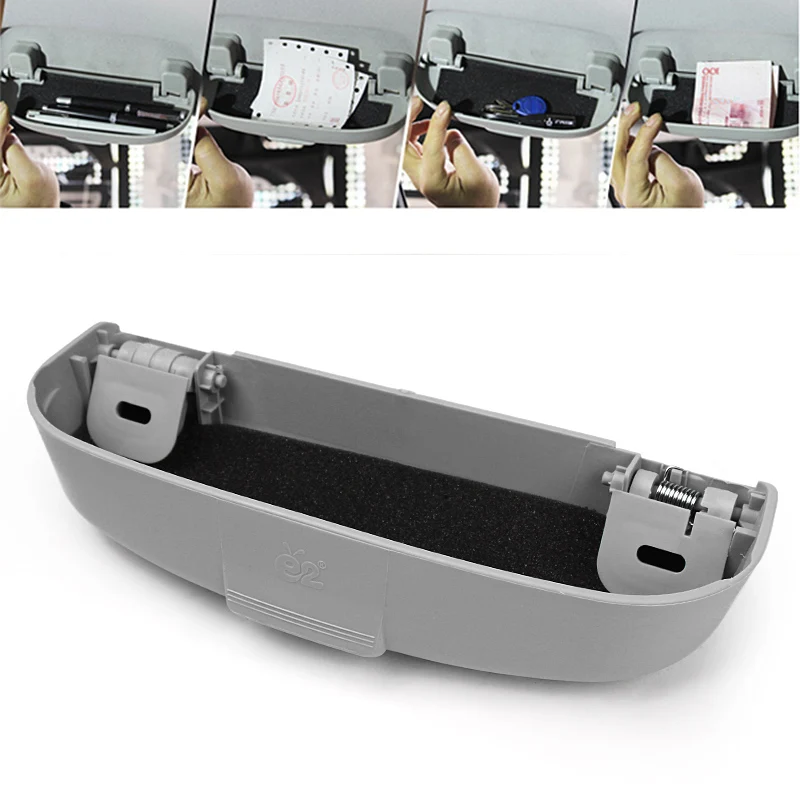 YOSOLO Car-styling Car Glasses Case Auto Stowing Tidying Glasses Holder Box Car Organizer For Mitsubishi Pajero Galant Lioncel YOSOLO Car-styling Car Glasses Case Auto Stowing Tidying Glasses Holder Box Car Organizer For Mitsubishi Pajero Galant Lioncel