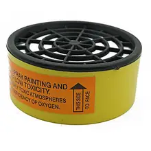 2 шт./лот Сменные картриджи фильтра и коробка для распыления краски респираторная Пылезащитная маска